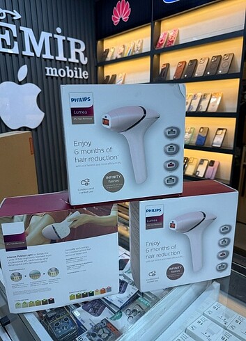 Philips lumea lazer epilasyon cihazı 1 milyon atış