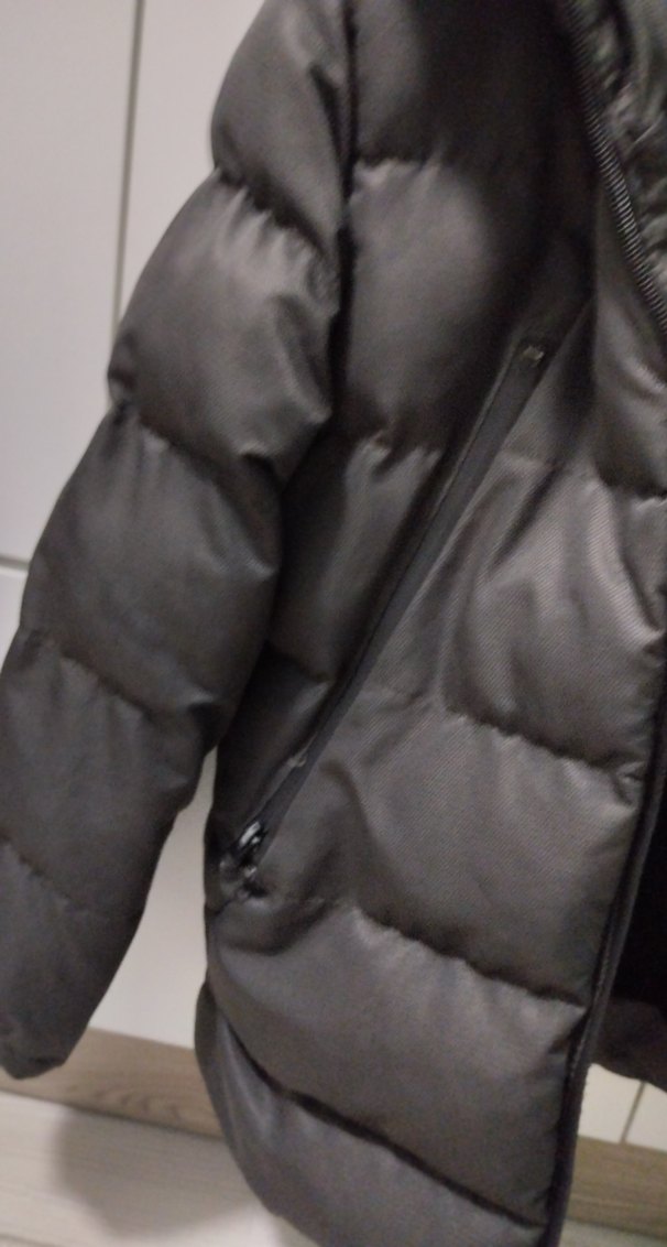 Siyah Fermuarlı erkek çocuk Kışlık Mont - Görsel 4