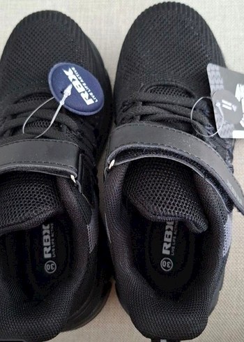 RBX Erkek Çocuk Siyah Cırtlı Spor Ayakkabı - Görsel 3