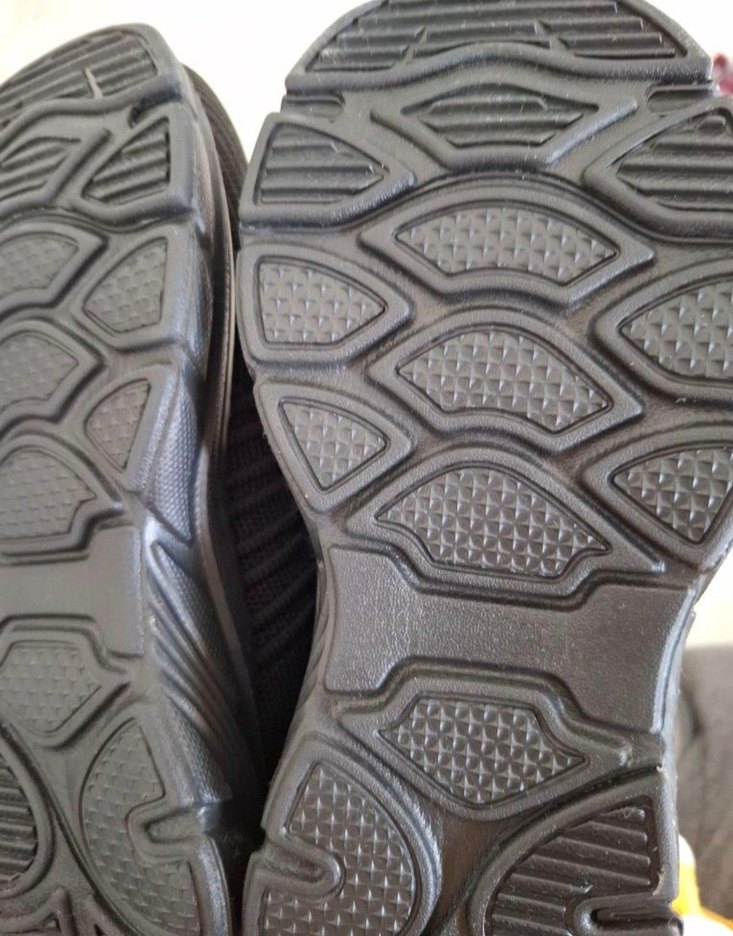 RBX Erkek Çocuk Siyah Cırtlı Spor Ayakkabı - Görsel 4