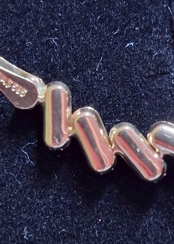 14 ayar #Altın Zikzak Bileklik - Görsel 5