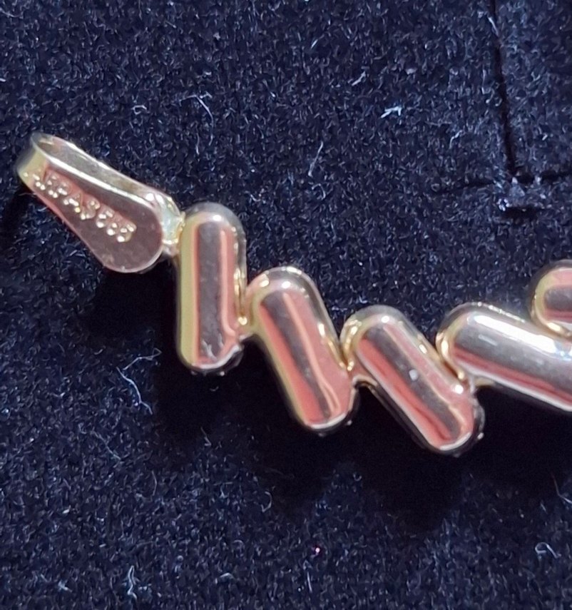 14 ayar #Altın Zikzak Bileklik - Görsel 5