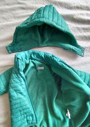 Kapüşonlu Erkek Çocuk Mont - Görsel 3