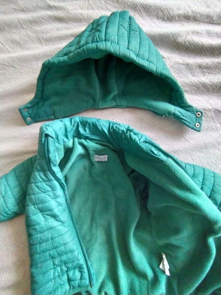 Kapüşonlu Erkek Çocuk Mont - Görsel 3