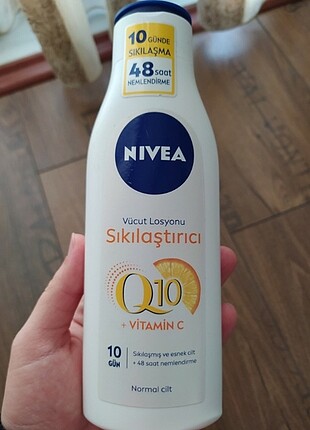 nivea #Q10 vücut sıkılaştırıcı losyonu 250 ml