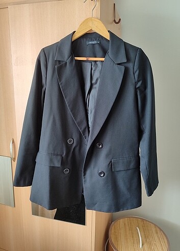 38 Beden siyah Renk Trendyol siyah blazer