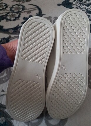 39 Beden beyaz Renk unisex ayakkabı 39 numara