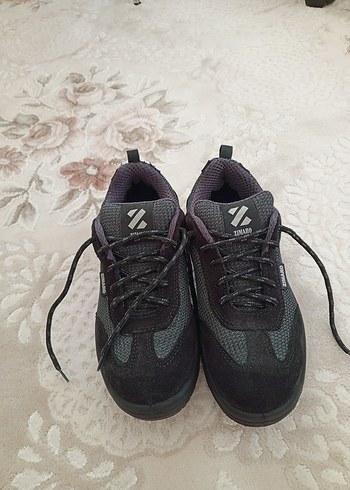 38 Beden Siyah Erkek Spor Ayakkabı Velcro Bağcıklı