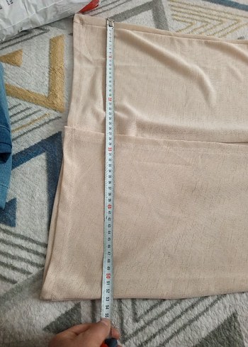 Bej Uzun Vintage Kadın hırka - Görsel 11