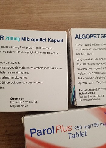 Parol Plus 250 mg/150 mg Tablet 30'lu - Görsel 6