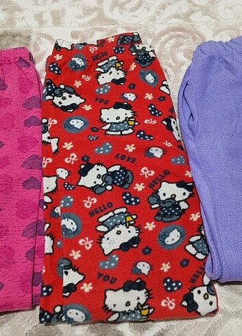 11-12 Yaş Beden çeşitli Renk Eşofman pijama