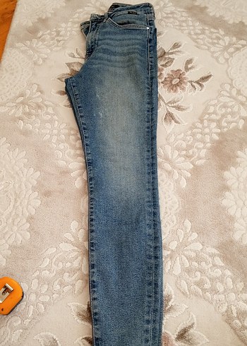 Kadın Mavi Denim Skinny Jean