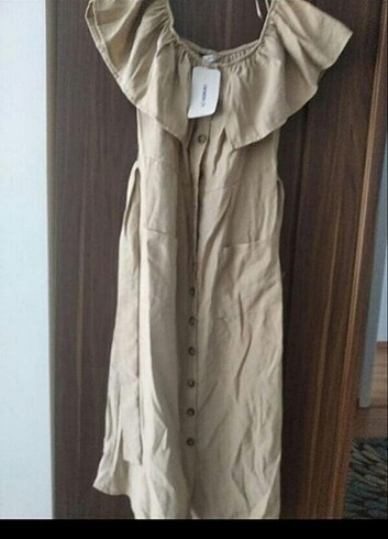 LC Waikiki Keten elbise