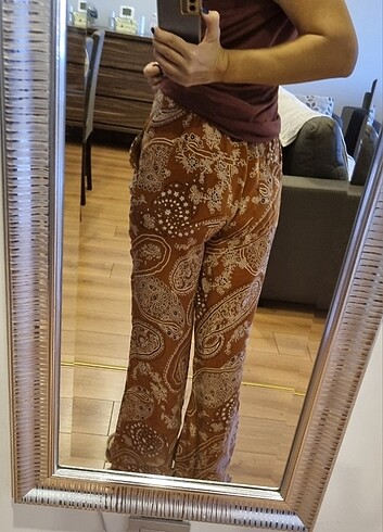 Zara Zara saten pantolon 
