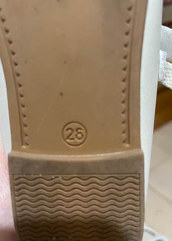 Kız Çocuk kırık Beyaz Fiyonklu Babet - Görsel 5