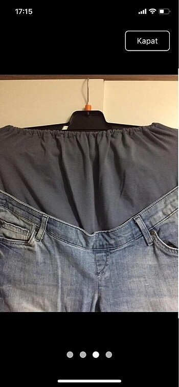 Hamile kot pantolon - Görsel 3