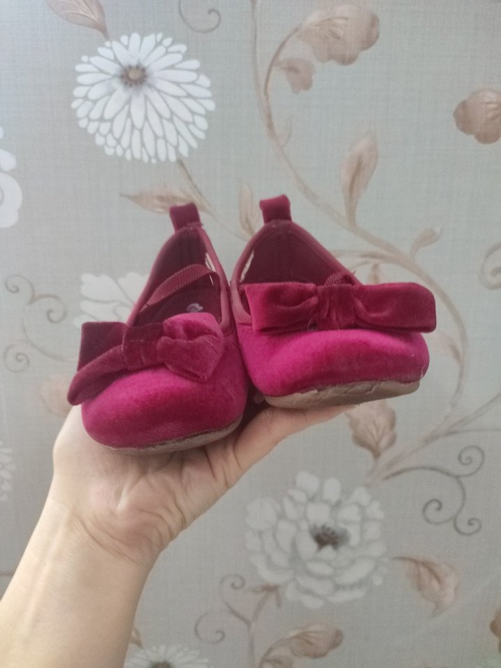 Bordo Çocuk Fiyonklu Babet - Görsel 5