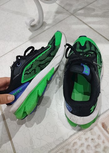 Yeşil Yılan Desenli Erkek Spor Ayakkabı - Görsel 2