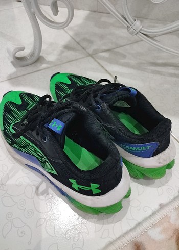 Yeşil Yılan Desenli Erkek Spor Ayakkabı - Görsel 4