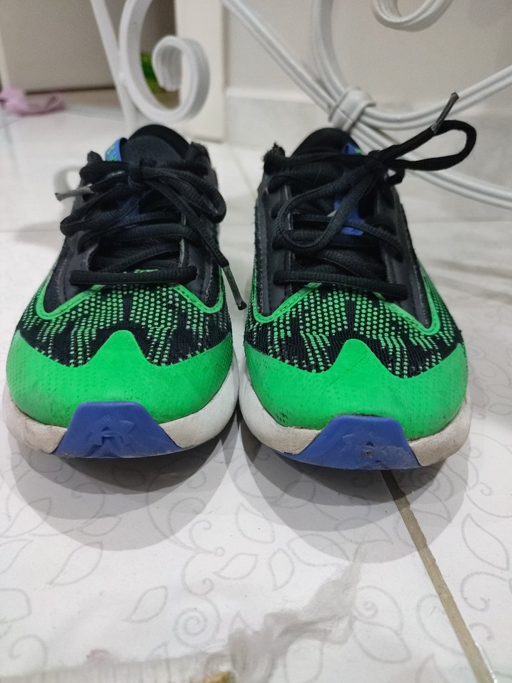 Yeşil Yılan Desenli Erkek Spor Ayakkabı - Görsel 5