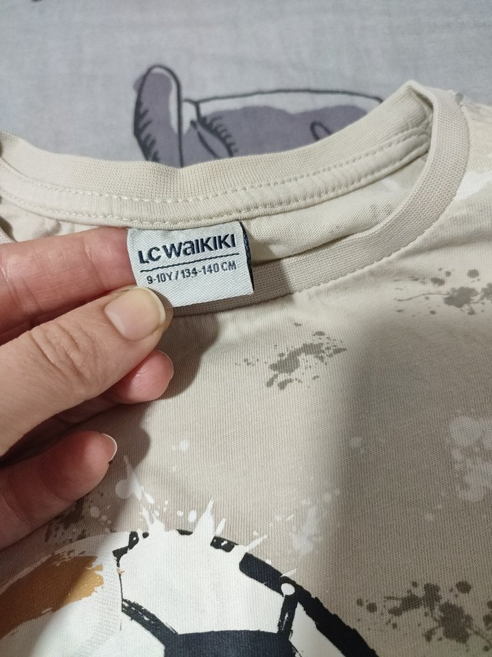 Baskılı Erkek Çocuk Kısa Kollu Tişört - Görsel 3