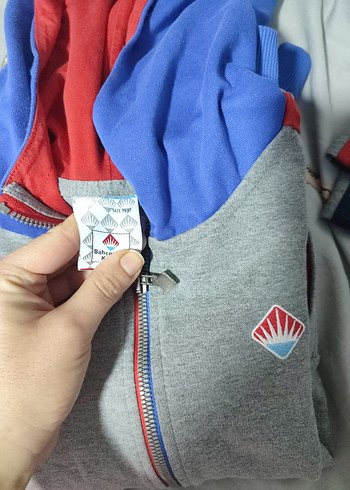 Fermuarlı Gri Erkek Çocuk Eşofman Altı - Görsel 6