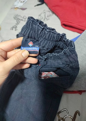 Fermuarlı Gri Erkek Çocuk Eşofman Altı - Görsel 8