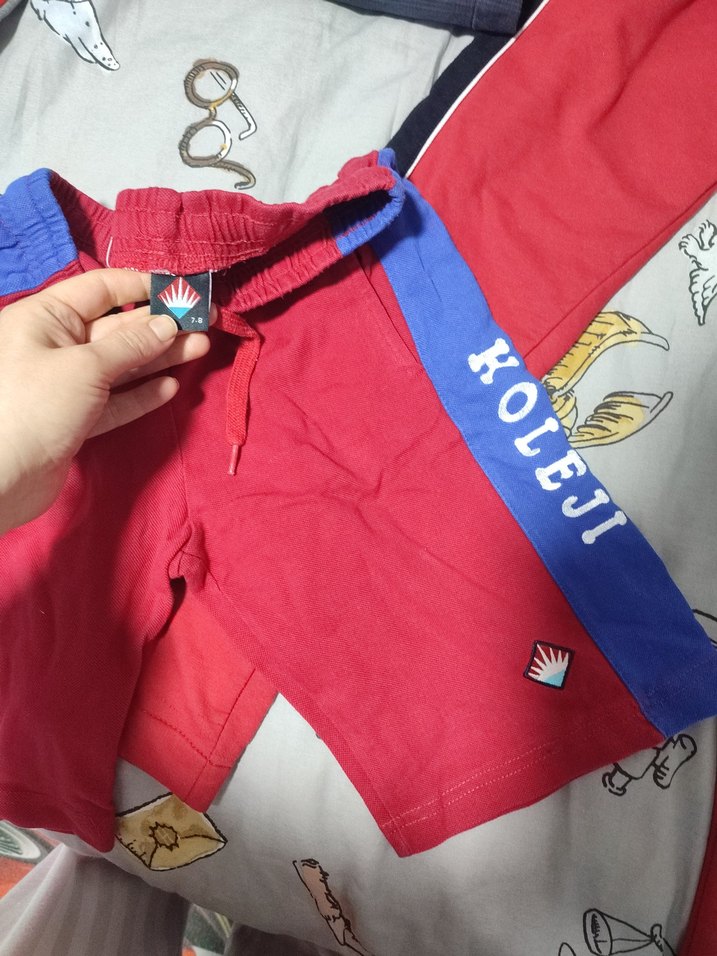 Fermuarlı Gri Erkek Çocuk Eşofman Altı - Görsel 3