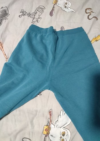 Erkek Çocuk Mavi Fermuarlı Rahat Eşofman - Görsel 3