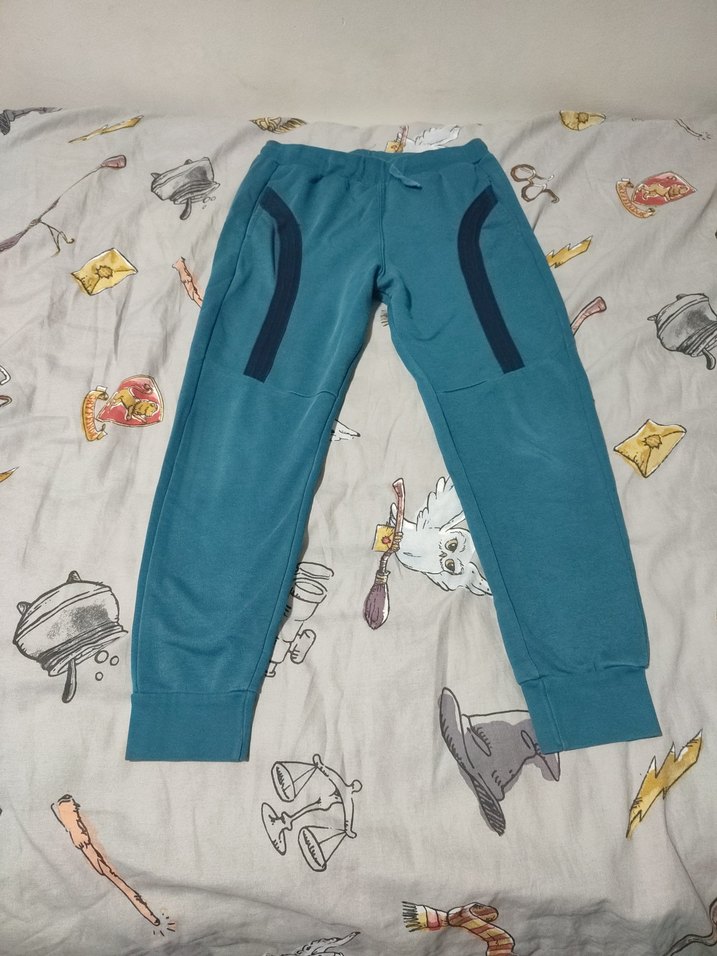 Erkek Çocuk Mavi Fermuarlı Rahat Eşofman - Görsel 4