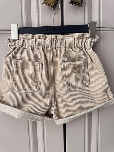 24-36 Ay Beden camel Renk Zara şort