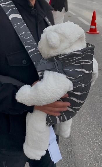 Babybjörn 3D Cotton Kanguru - Görsel 8