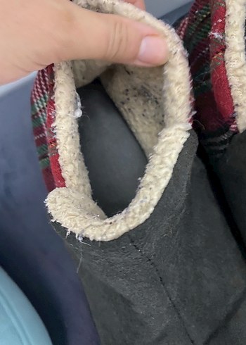 41 Beden Gri Erkek Sıcak Terlikler,