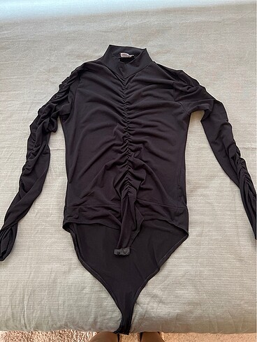 Scuba kumaş bodysuit