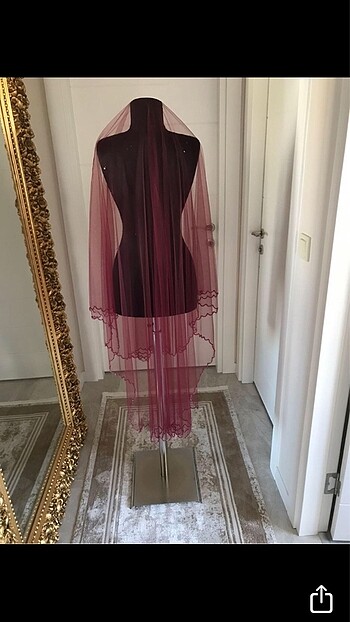 Aysira Bordo duvak