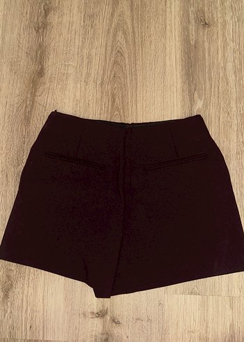 Bordo şort Mini Etek - Görsel 2