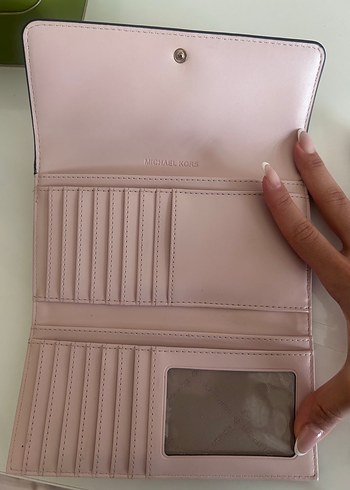 Michael Kors Bej Deri Kadın Cüzdan - Görsel 3