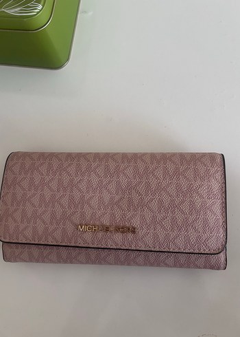 Michael Kors Bej Deri Kadın Cüzdan - Görsel 2