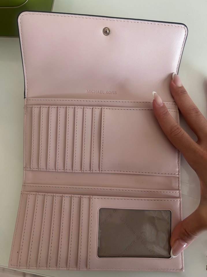 Michael Kors Bej Deri Kadın Cüzdan - Görsel 3