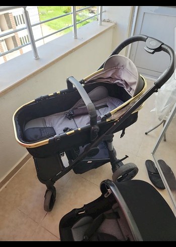 0 - 13 kg Beden Siyah Bebek Arabası ve Taşıma Koltuğu