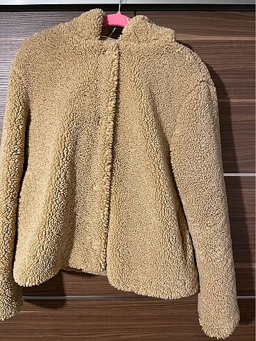 s Beden Mango peluş mont