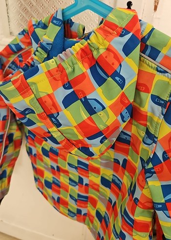 Çocuk Çok Renkli Street Wear Ceket - Görsel 5