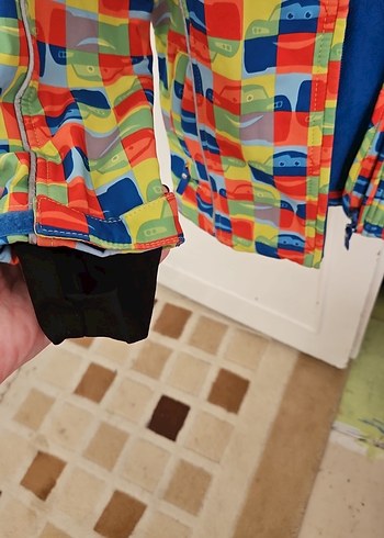 Çocuk Çok Renkli Street Wear Ceket - Görsel 3