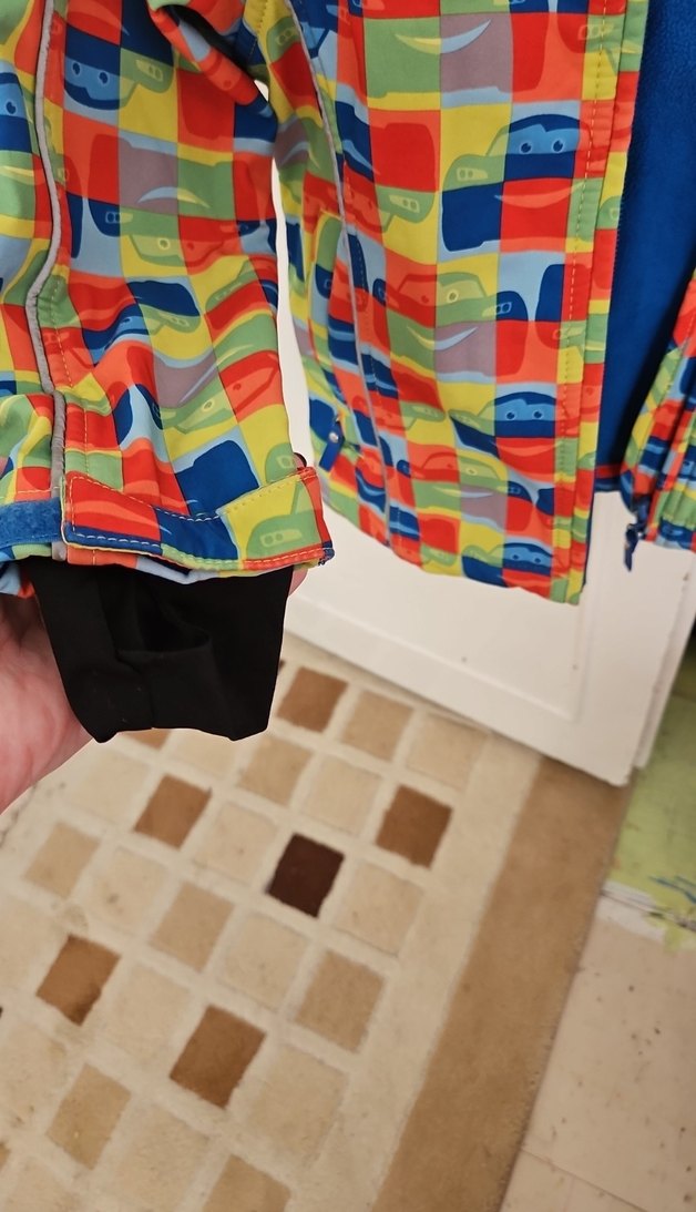 Çocuk Çok Renkli Street Wear Ceket - Görsel 3