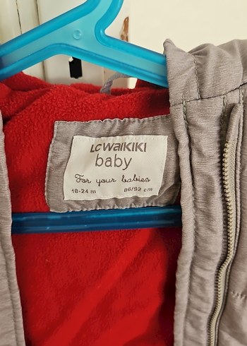 Gri Bebek Tulumu Velcro Kapamalı - Görsel 4