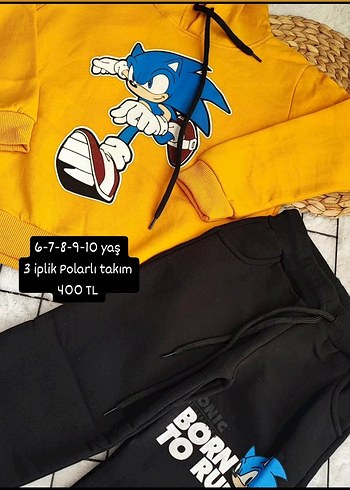 Renkli Baskılı Kapüşonlu Erkek Çocuk Eşofman Takımı - Görsel 2