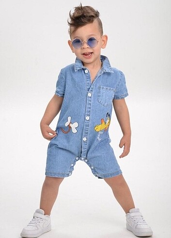 Denim kot tulum bebek