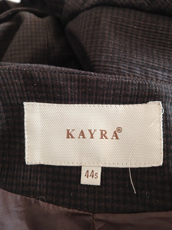 Kayra Gri Midi Hamile Ceket - Görsel 4