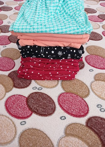 Bordo Pamuklu Kız Çocuk Dantelli Rahat Pantolon - Görsel 3