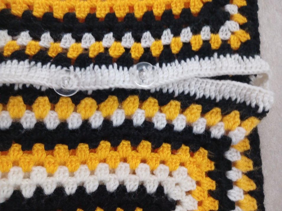 Renkli Bohem Örgü Kız Hırka - Görsel 2